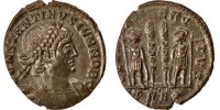 Nummus Coin, Constantine II, Trier, Copper, Cohen:122 -