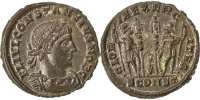Nummus Coin, Constantius II, Arles, Copper, Cohen:105 -