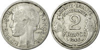France 2 Francs Coin, Morlon, Beaumont - Le Roger, Aluminum -