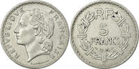 France 5 Francs Coin, Lavrillier, Castelsarrasin, Aluminum -