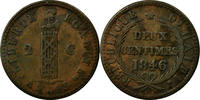 Haiti 2 Centimes Coin, Copper, KM:26 -