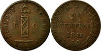 Haiti Centime Coin, Copper, KM:24 -