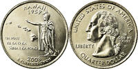 United States Quarter Coin, U.S. Mint, Denver, Copper-Nickel -