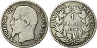 France Franc Coin, Napoleon III, Napoléon III, Paris -