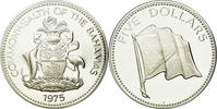 Bahamas 5 Dollars Coin, Elizabeth II, Franklin Mint, U.S.A. -