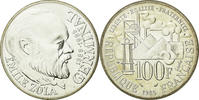 France 100 Francs Coin, Germinal, Silver, KM:957, Gadoury:900 -