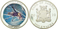Zambia 1000 Kwacha Coin, British Royal Mint, Silver, KM:200 -