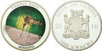 Zambia 1000 Kwacha Coin, British Royal Mint, Silver, KM:201 -