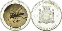 Zambia 1000 Kwacha Coin, British Royal Mint, Silver -