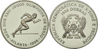 São Tomé and Príncipe 1000 Dobras Coin, SAINT THOMAS & PRINCE ISLAND, Copper-nickel -