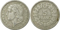 France 5 Francs Coin, Lavrillier, Paris, Aluminum, KM:888b.1 -