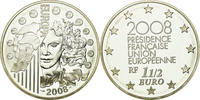 France 1-1/2 Euro Silver, Gadoury:EU300, KM:1527 -