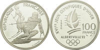 France 100 Francs Coin, Silver, KM:983, Gadoury:C13 -