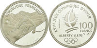 France 100 Francs Coin, Silver, KM:971, Gadoury:C1 -