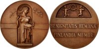 Finland Medal Politics, Society, War, Bronze -