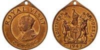 South Africa Medal Politics, Society, War, Copper -