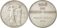 France Medal The Fifth Republic, Business & industry, Silver -