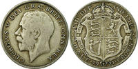 Great Britain 1/2 Crown Coin, George V, Silver, KM:818.1a -