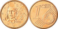 France Euro Cent Copper Plated Steel, KM:1282 -