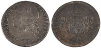 France 12 Sols, 1/10 ECU Coin, Louis XV, 1/10 Écu au bandeau, Lyon -