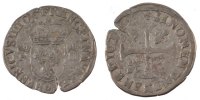 France Douzain 9ème Type Coin, Clermont, Billon -