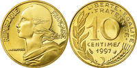 France 10 Centimes Coin, Marianne, Paris, Proof -