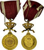 Belgium Medal Ordre de la Couronne, Travail et Progrès, Excellent Quality -