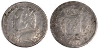 France 5 Francs Coin, Louis XVIII, Louis XVIII, Toulouse -