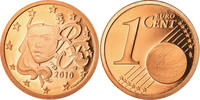 France Euro Cent BE, Copper Plated Steel, KM:1282 -