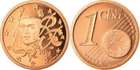 France Euro Cent Copper Plated Steel, KM:1282 -