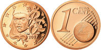 France Euro Cent BE, Copper Plated Steel, KM:1282 -