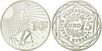 France 15 Euro BE, Silver, KM:1535 -