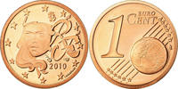 France Euro Cent BE, Copper Plated Steel, KM:1282 -