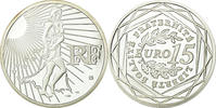 France 15 Euro BE, Silver, KM:1535 -