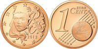 France Euro Cent BE, Copper Plated Steel, KM:1282 -