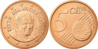 VATICAN CITY 5 Euro Cent BU, Copper Plated Steel, KM:377 -