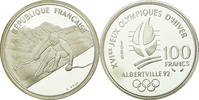 France 100 Francs Coin, BE, Silver, KM:971, Gadoury:C1 -