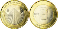 Slovenia 3 Euro 20ème anniversaire de l'indépendance -