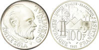 France 100 Francs Coin, BE, Silver, KM:957a, Gadoury:900 -