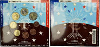 France 1 Cent to 2 Euro STGL, (No Composition) -