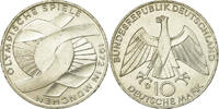 Federal Republic of Germany 10 Mark Coin, GERMANY - FEDERAL REPUBLIC, Munich, Silver -