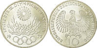 Federal Republic of Germany 10 Mark Coin, GERMANY - FEDERAL REPUBLIC, Karlsruhe, Silver -