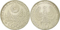 Federal Republic of Germany 10 Mark Coin, GERMANY - FEDERAL REPUBLIC, Hambourg, Silver -