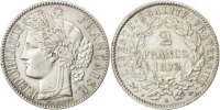 France 2 Francs Coin, Cérès, Paris, Silver, KM:817.1 -