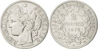 France 2 Francs Coin, Cérès, Paris, Silver, KM:817.1 -