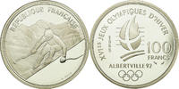 France 100 Francs Coin, BE, Silver, KM:971, Gadoury:C1 -