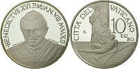 VATICAN CITY 10 Euro Journée de la Maladie, Proof, Silver -