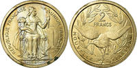 New Caledonia 2 Francs Coin, Paris, ESSAI, Nickel-Bronze -