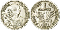 FRENCH INDO-CHINA Piastre Coin, Paris, Copper-nickel, KM:32.1 -