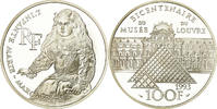 France 100 Francs Coin, BE, Silver, KM:1021, Gadoury:C55 -